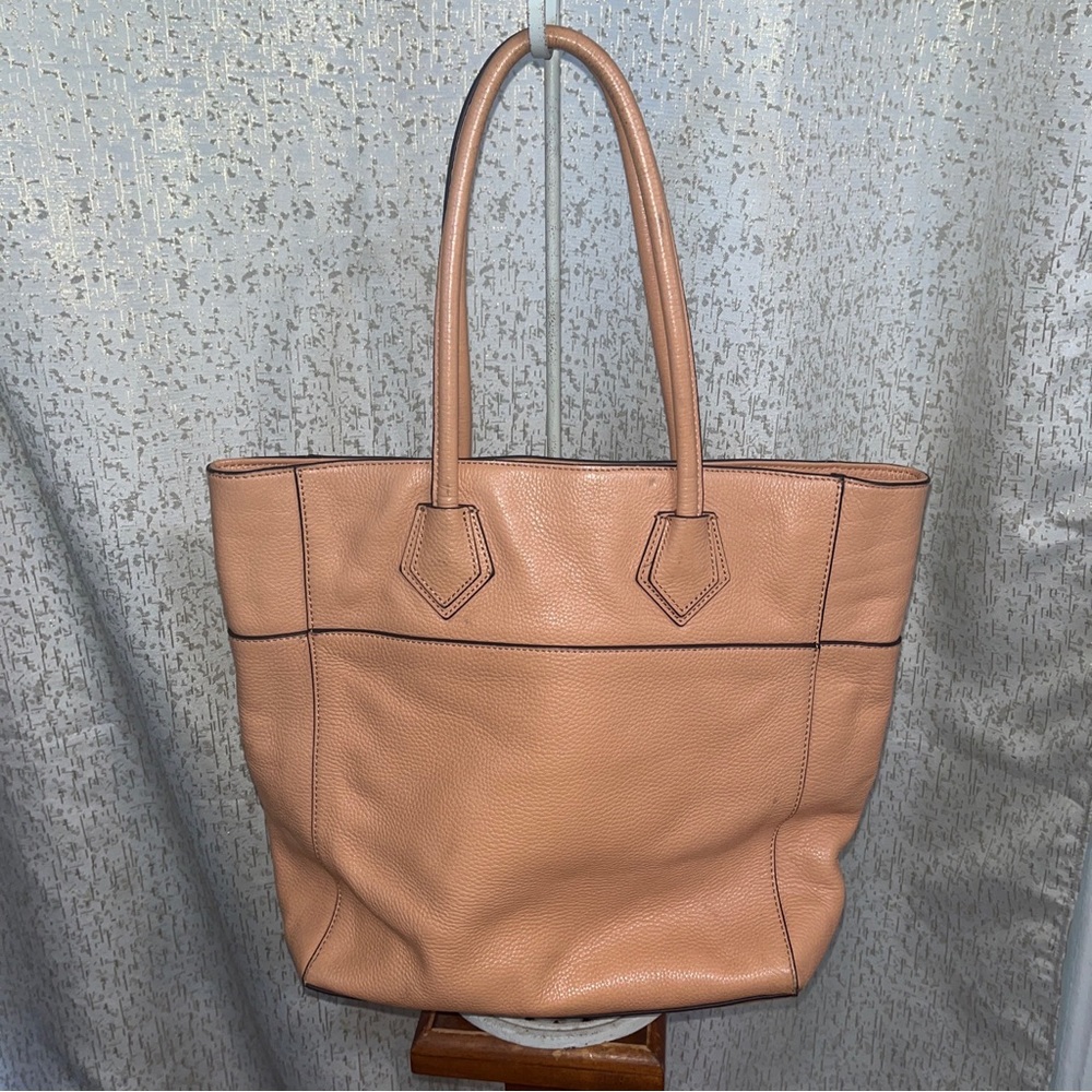 REBECCA MINKOFF Tan Leather Tote Handbag Nordstrom's Rack Great Condition!